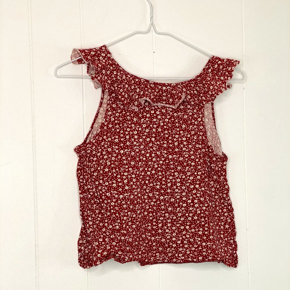 Floral Sleeveless Top - Picture 2 of 4